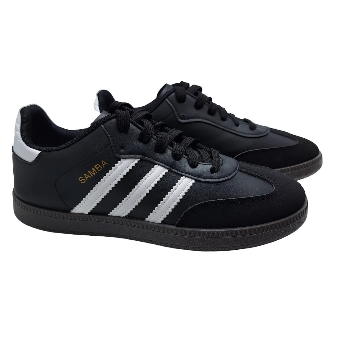 Adi - Samba Classic Sneakers - Black with white stripes
