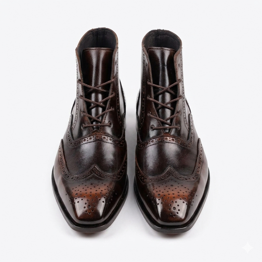 BROUGE Italian Cut Down Toe Leather Chelsea - LIMITED EDITION