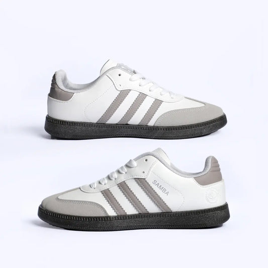 SMB Urban Sneakers - White with Grey