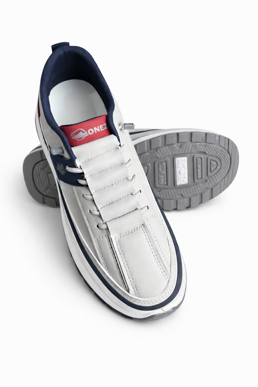 Utility Everyday Comfort Sneakers - Red & White - NB