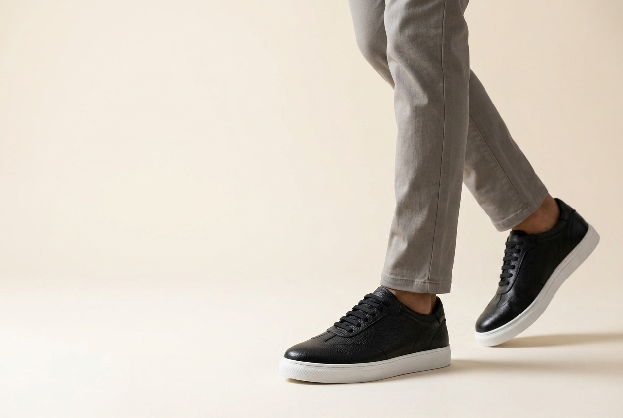 Real leather. Not the usual mesh.