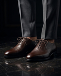 Wholecut Leather Oxford - Dark Espresso
