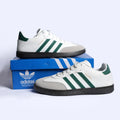 SMB Urban Sneakers - White with green