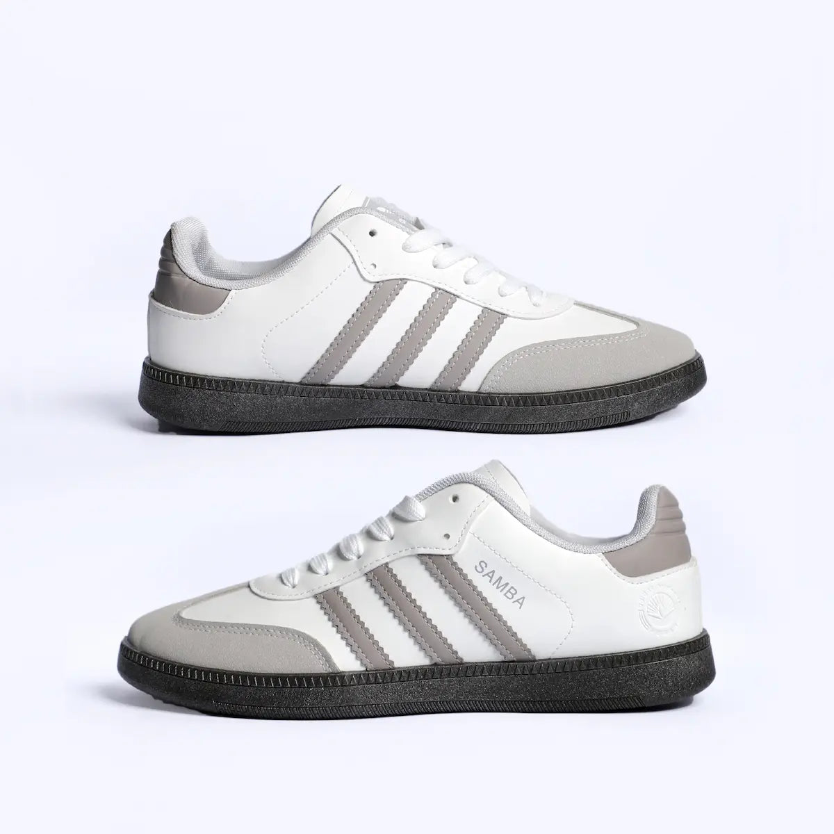 SMB Urban Sneakers - White with Grey