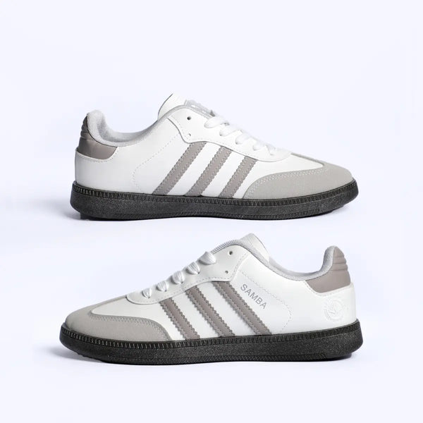 SMB Urban Sneakers - White with Grey