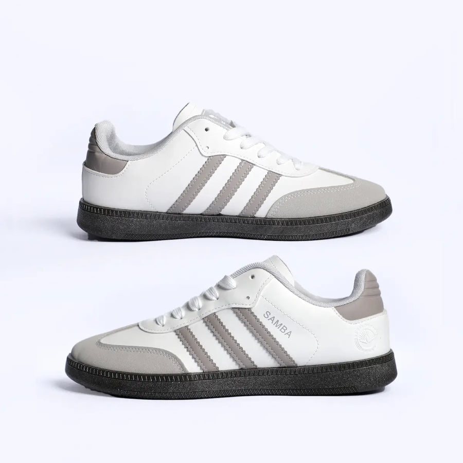SMB Urban Sneakers - White with Grey