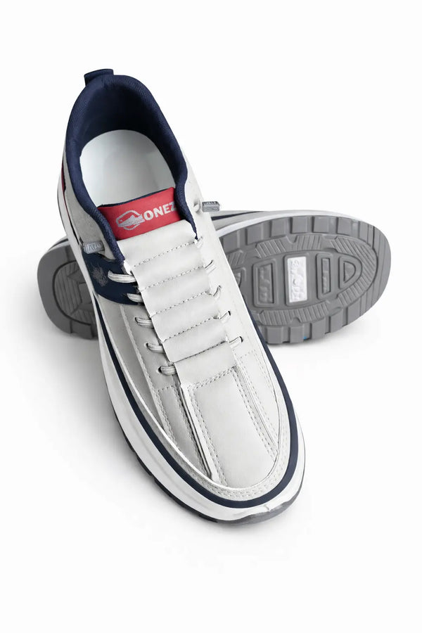 Utility Everyday Comfort Sneakers - Red & White - NB