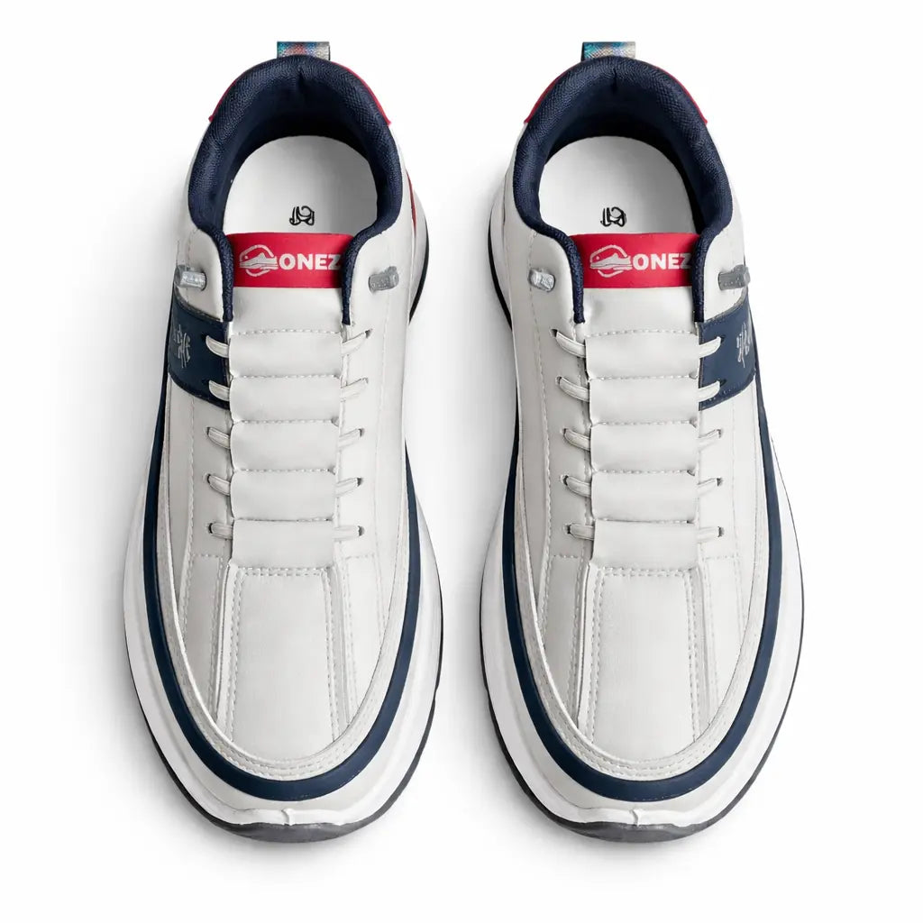 Utility Everyday Comfort Sneakers - Red & White - NB