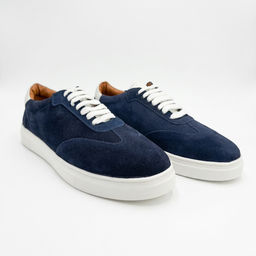 Zorva Meridian - Suede Sneaker | Navy