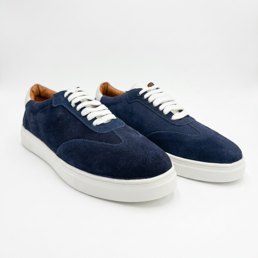 Zorva Meridian - Suede Sneaker | Navy