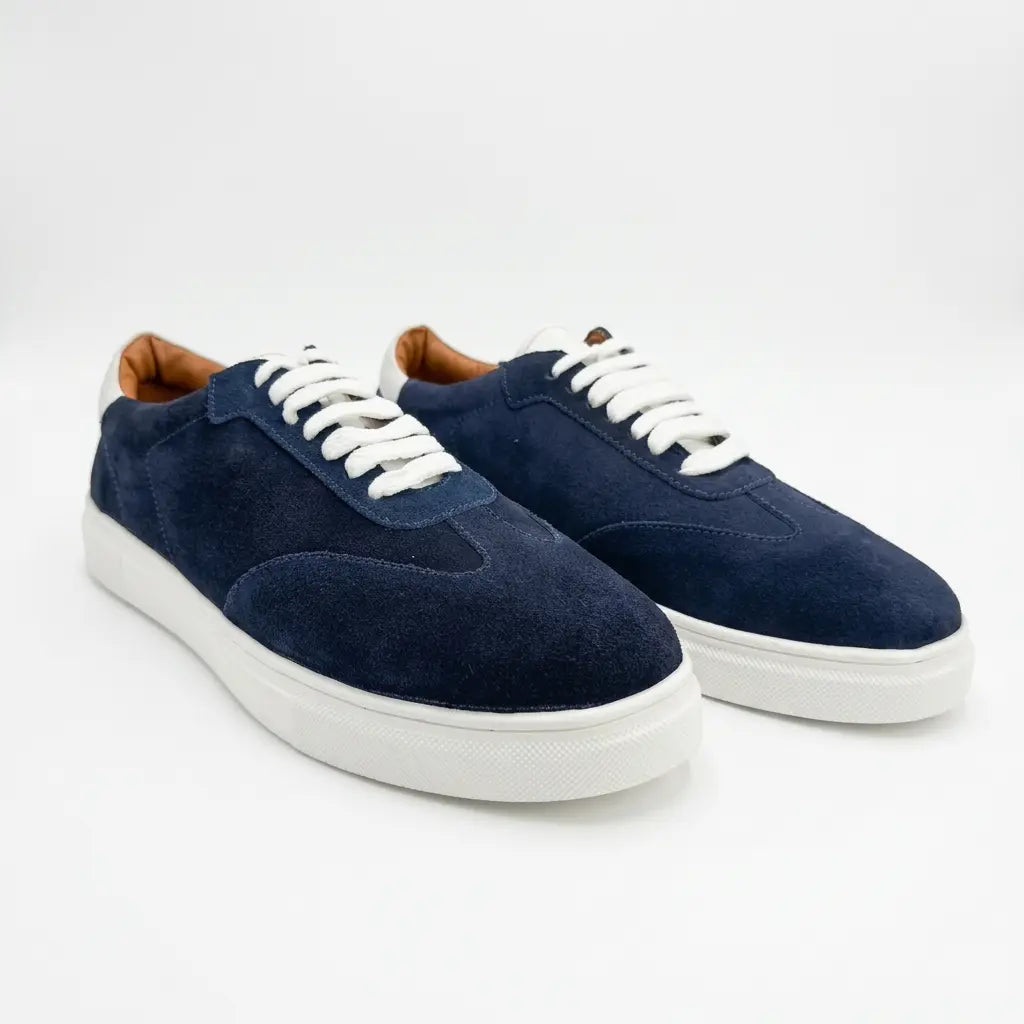 Zorva Meridian - Suede Sneaker | Navy