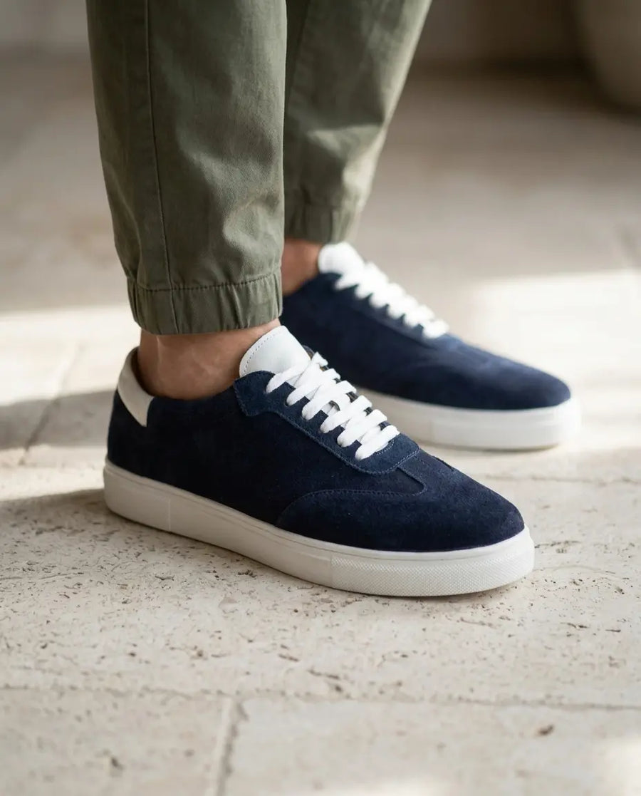 Zorva Meridian - Suede Sneaker | Navy