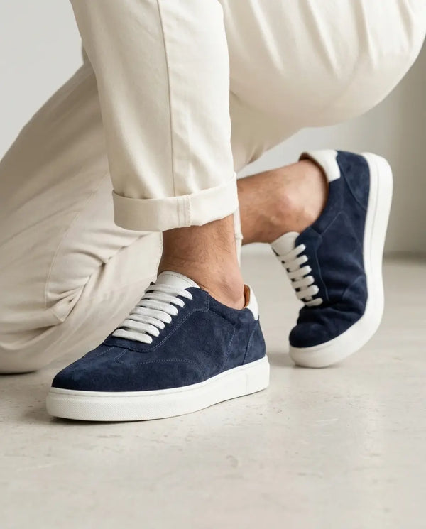 Zorva Meridian - Suede Sneaker | Navy
