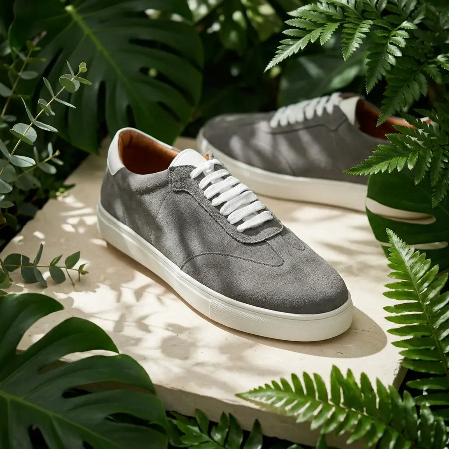Zorva Meridian - Suede Sneaker | Grey
