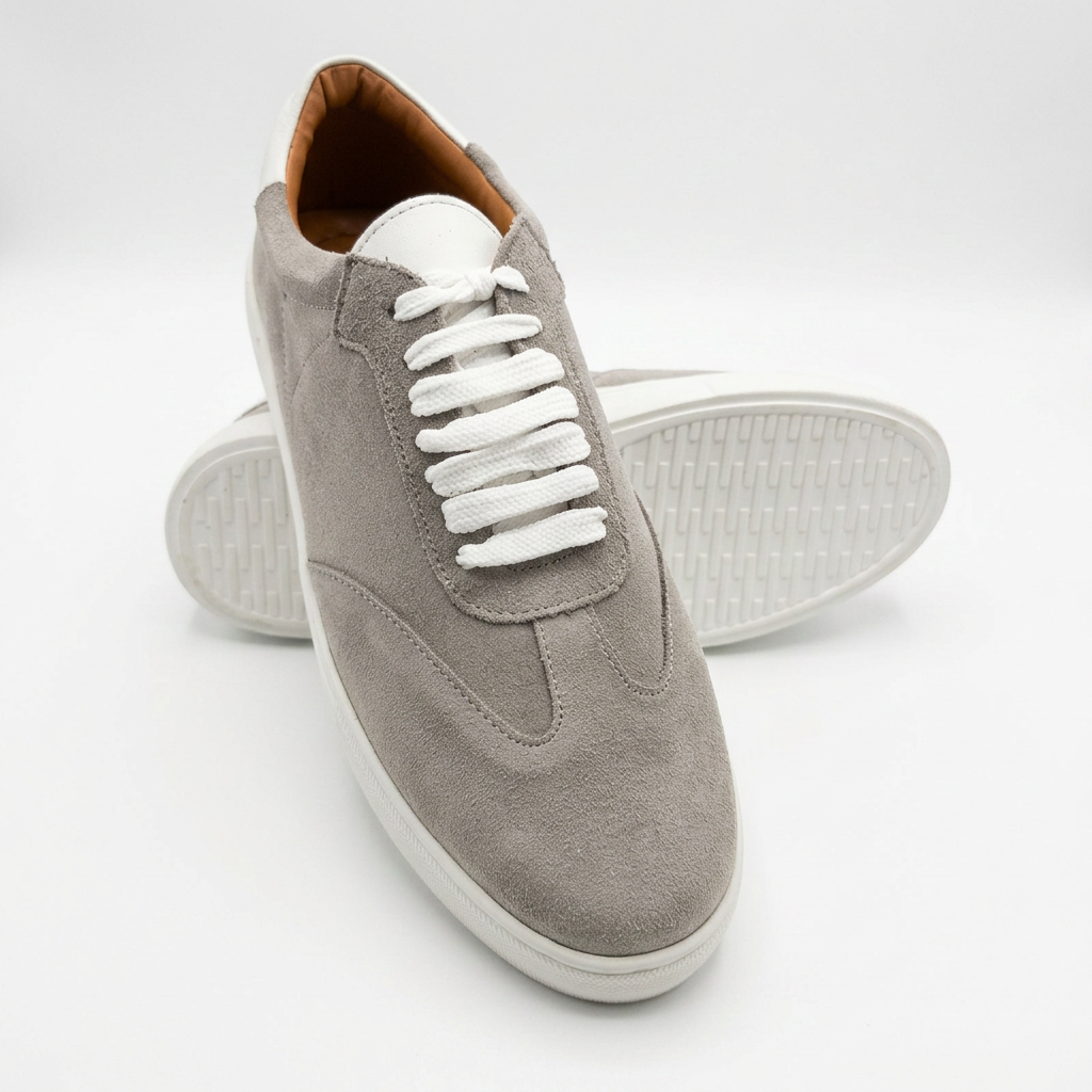 Zorva Meridian - Suede Sneaker | Grey