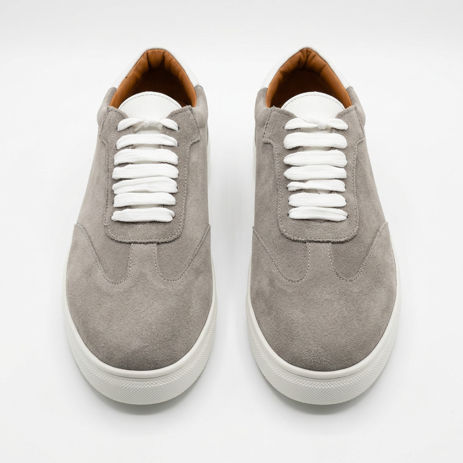 Zorva Meridian - Suede Sneaker | Grey