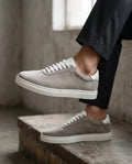 Zorva Meridian - Suede Sneaker | Grey
