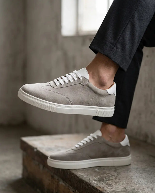 Zorva Meridian - Suede Sneaker | Grey