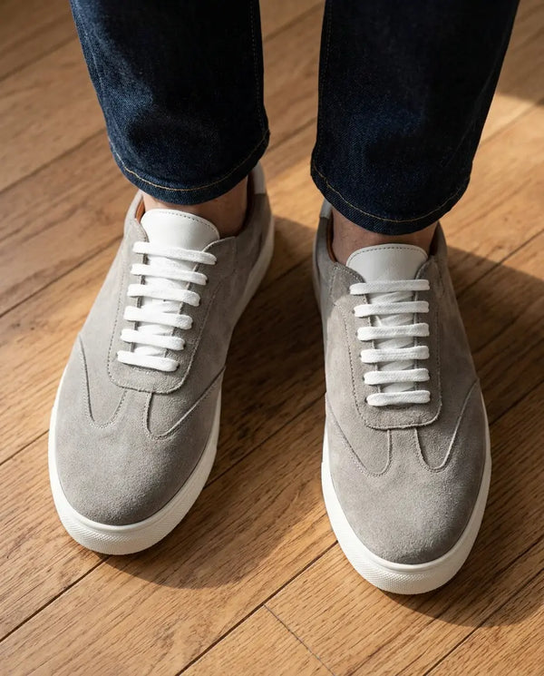 Zorva Meridian - Suede Sneaker | Grey