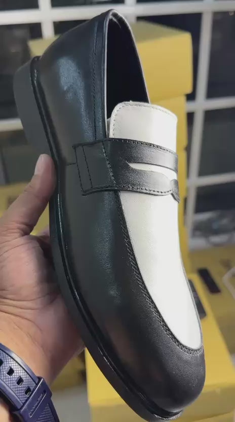 Two Tone Penny Loafer - product video